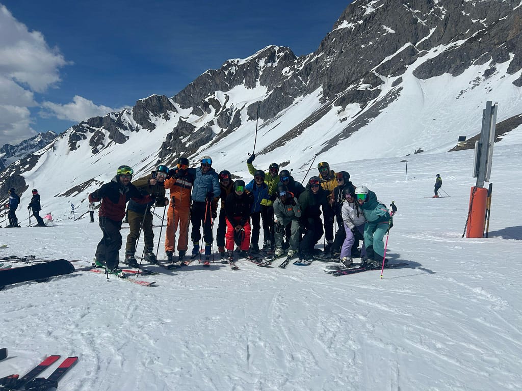 Gruppenfoto Skiweekend